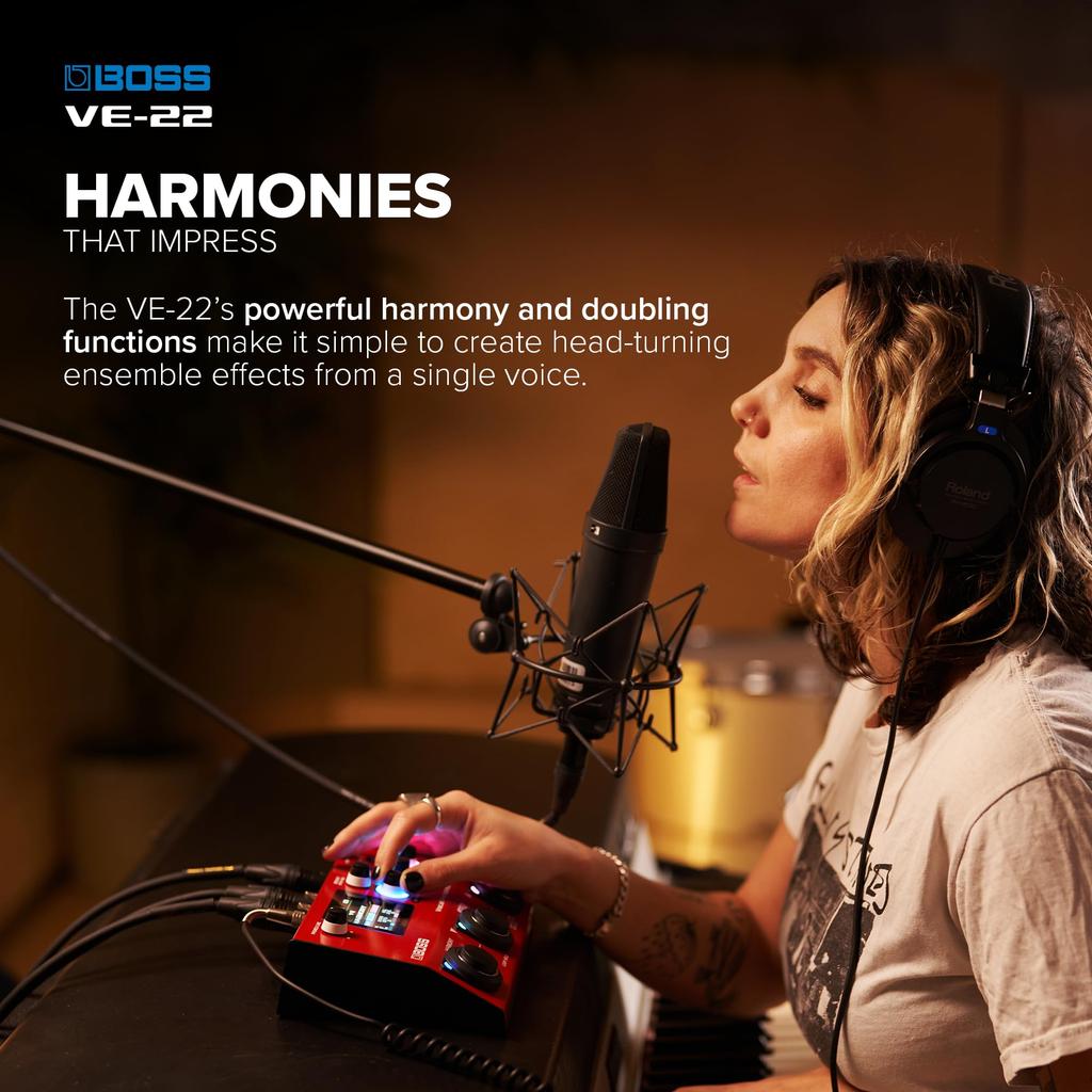 BOSS Boss Vocal Performer Vocal Effector VE-22