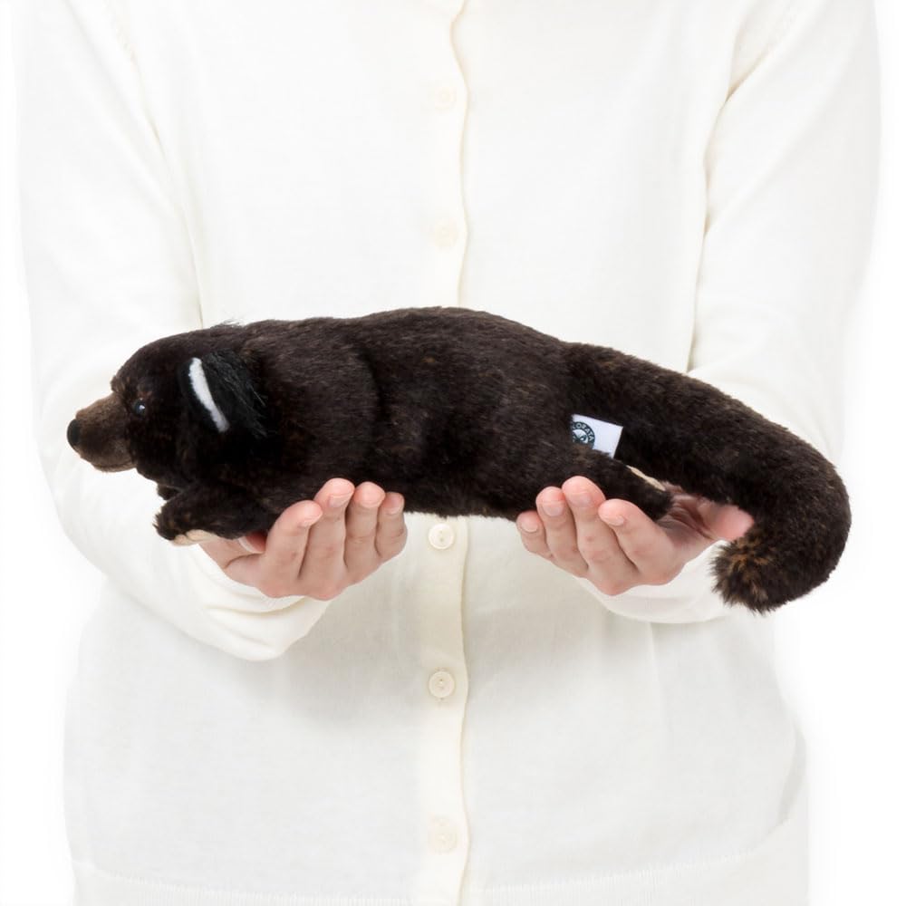 [COLORATA] Colorata Binturong Plush Toy (Lying Down SeriesSoft Touch) Realistic Animal Toy Doll Gift Present Birthday (Twice Checked)  Christmas