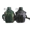 Weisi 1000ml Portable Aluminum Camouflage Canteen