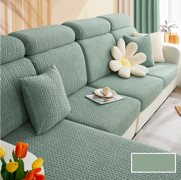 Толстый жаккардовый эластичный чехол для подушки на сиденье дивана, чехол для дивана, секционный диван, L-образный угловой сменный защитный чехол