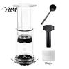 Handheld Coffee Brewer Portable Manual Maker, Pour-Over And Espresso Style Press, Lightweight Extractor Brewing Compression Cup for Office Camping
