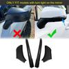 Exterior Side Rear View Mirrors Cover Trim For Toyota RAV4 2019-2021 Left-hand-driver Carbon Fiber Style