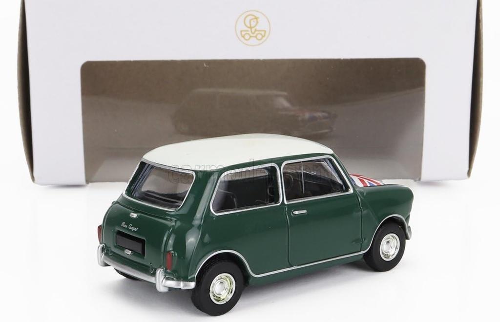 NOREV 1/64 Scale Mini Cooper S 1964 (Union Jack Hood) Diecast Model Car [Imported]