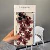 Red Lily Print Clear Phone Case For Xiaomi Mi Poco X6Pro X6 X7 X5 Pro Mi Poco F7 Pro F6 F5 Silicone Cover