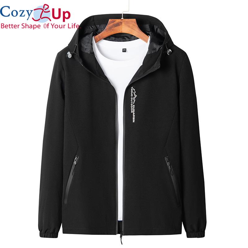 Cozy Up Hoody Bomber Men Jacket Spring and Autumn Cargo Bomber Jackets Designer Steetwear Hip Hop Windbreaker Coats Fashion Chothing