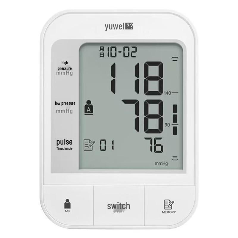 YUWELL Электронный тонометр на плечо YE670A