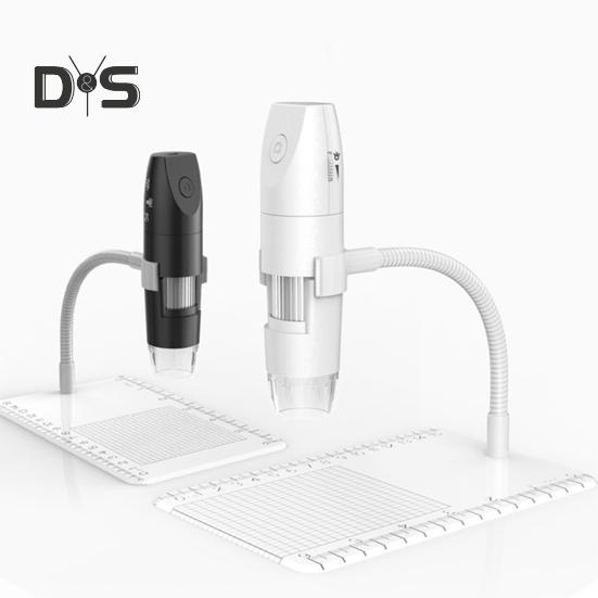 Цифровой микроскоп Wi-Fi USB со светодиодной подсветкой, портативный, широкая совместимость, 1000-кратное беспроводное увеличение, эндоскоп для Windows/Android