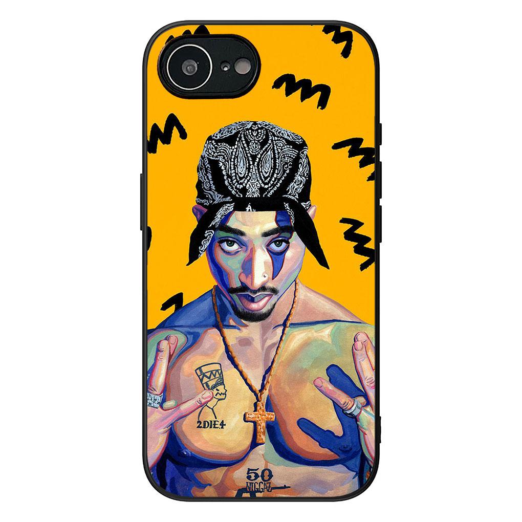 Рэпер 2pacs Певец Tupacs Чехол для телефона для OPPO A38 A18 A17 A40 A60 A80 A16 A78 A79 A54 A15 A57 4G 5G Мягкий чехол
