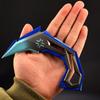 15CM Valorant Game Peripherals VCT Claw Knife Full Metal Craft Weapon Model Collectible Desk Ornaments Birthday Gift for Boy Toy