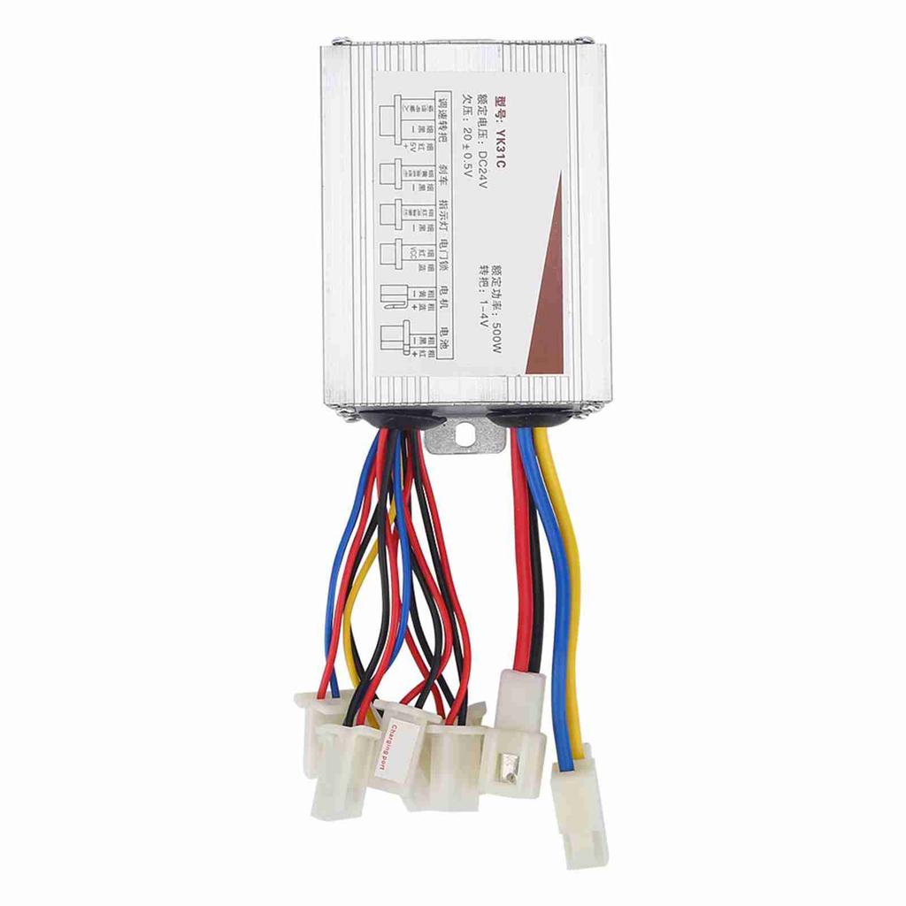 24V 500W Motor Brushed Controller Box for Electric Bicycle Scooter E bike