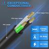MICTUNING 20A 125V AC Портовая вилка с 5-в-1 T-образным адаптером, 12AWG Сверхмощная вилка для ввода берегового питания RV, Водонепроницаемая электрическая розетка с 18''