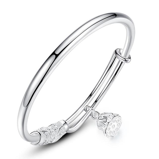 Модные винтажные браслеты 925 пробы серебряного цвета, ювелирные изделия, серебряные браслеты и браслет для женщин Srebrna Bransoletka Pulsera De Plata