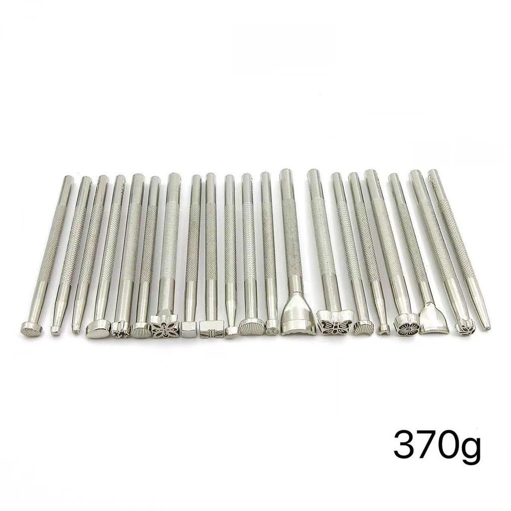 20-Piece DIY Leather Carving and Stamping Tool Set