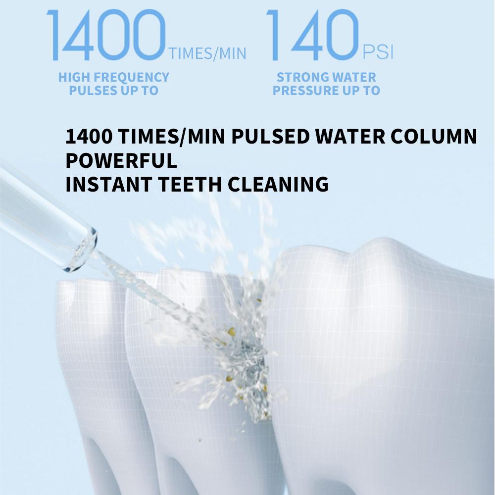 Портативный ирригатор для полости рта, отбеливание зубов, флоссер, очиститель для полости рта, Waterpulse, водяная нить для зубов