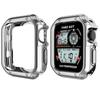Чехол из ТПУ для Apple Watch Корпус 44 мм/40 мм 42 мм/38 мм 45 мм 41 мм бампер Защита экрана Аксессуары для корпуса iWatch Серии 6 3 SE 7 8 9