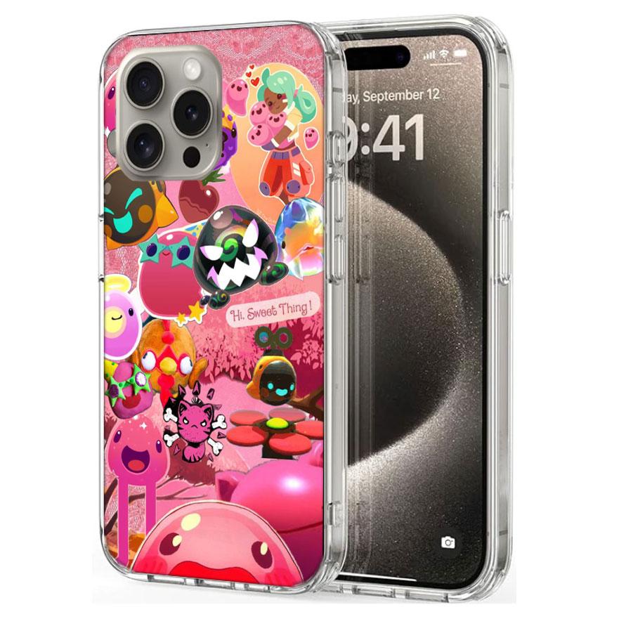 Чехлы для телефона S-Slime R-Rancher Game Cases Для iPhone 17E 16E 17 Air 16 Pro Max 15 Pro 14 Plus 11 13 12 Mini Крышка Чехлы Совместимые