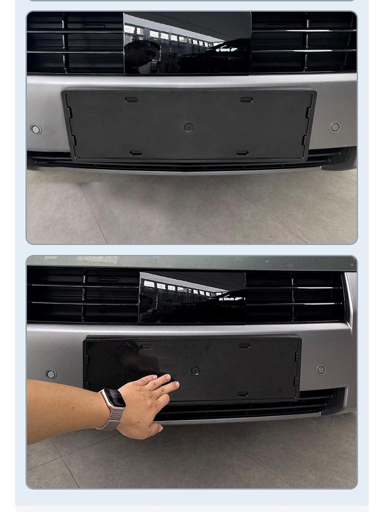 2024 BYD Yuan UP Полнолицевая рамка для номерного знака для новых зеленых номеров