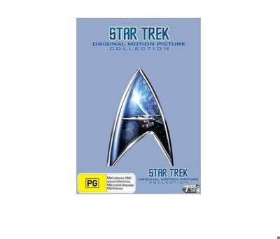 DVD Коллекционное издание Звездный путь коллекция оригинальных изображений 7 DVD