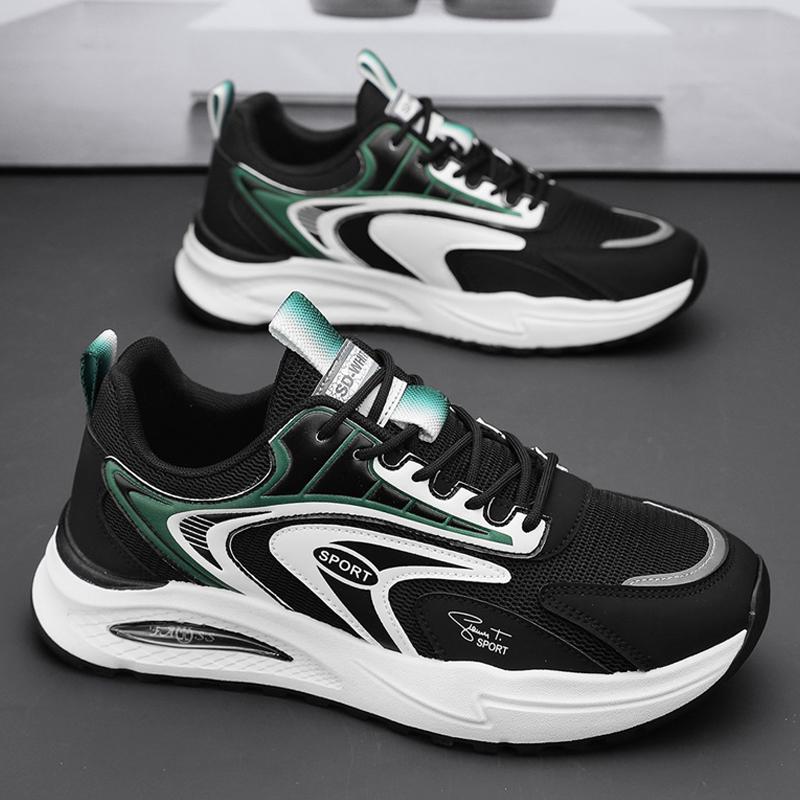 Модная повседневная обувь для мужчин, дышащие уличные прогулочные кроссовки, новые массивные спортивные кроссовки для бега, баскетбола, мужские кроссовки