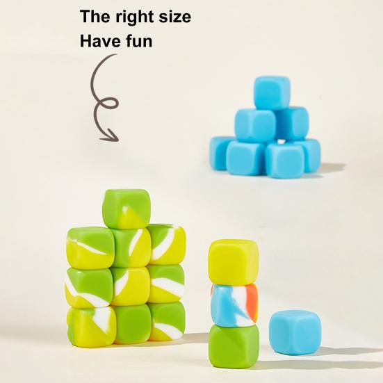 10 шт. ностальгическая игра по ловле камней с тканевой сумкой для развития координации движений рук и глаз, цветные традиционные игральные кости, игрушка для захвата кубиков