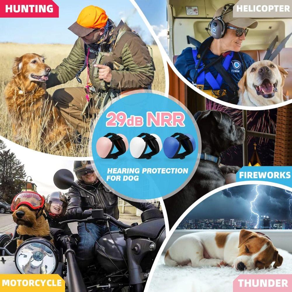 Защита от шума Собачьи наушники Защита слуха Щиток для ушей щенка Маленькие Средние Большие Собаки