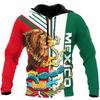 Fashion 3D Print Mexico Flag National Emblem Hoodie Men Tops Autumn Long Sleeve Mexican Aztec Sweatshirt Streetwear Clothing