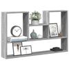 VidaXL Wall Shelf Sonoma Grey 99x15x60 Cm Engineered Wood 853241