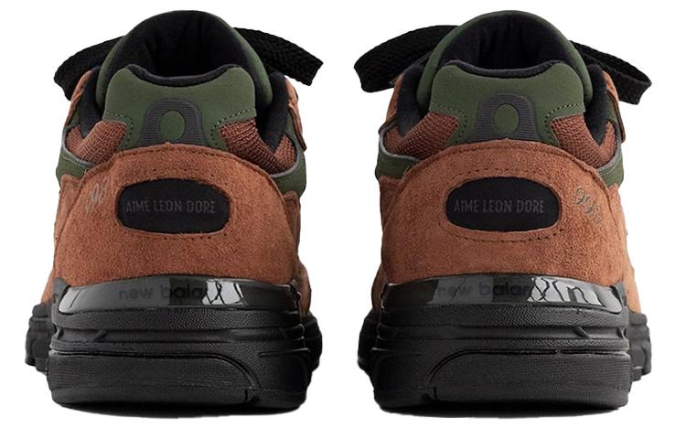 993 Aimé Leon Dore x 993 New Balance Сделано в США 'Beef & Broccoli' MR993ALD