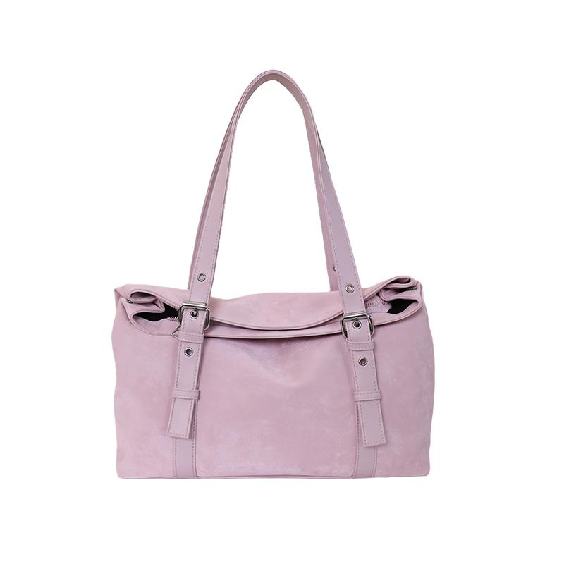 Fashionable New Arrival Velvet Large Capacity Commuter Women's Bag Single Shoulder Bag Personal Underarm Crossbody Handbag Women