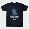 Asian Size Cotton Unisex Tshirt Print T-shirt Wibbly-Wobbly Timey-Wimey Stuff Tardis T-shirt No-Cut Print Regular Fit