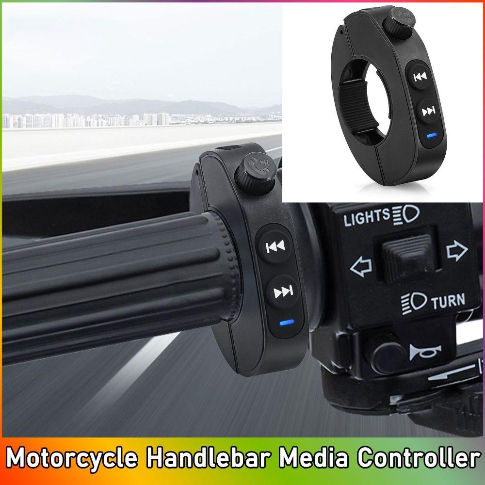 Waterproof Motorcycle Handlebar Controller Hands-free Calls Steering Wheels Switch