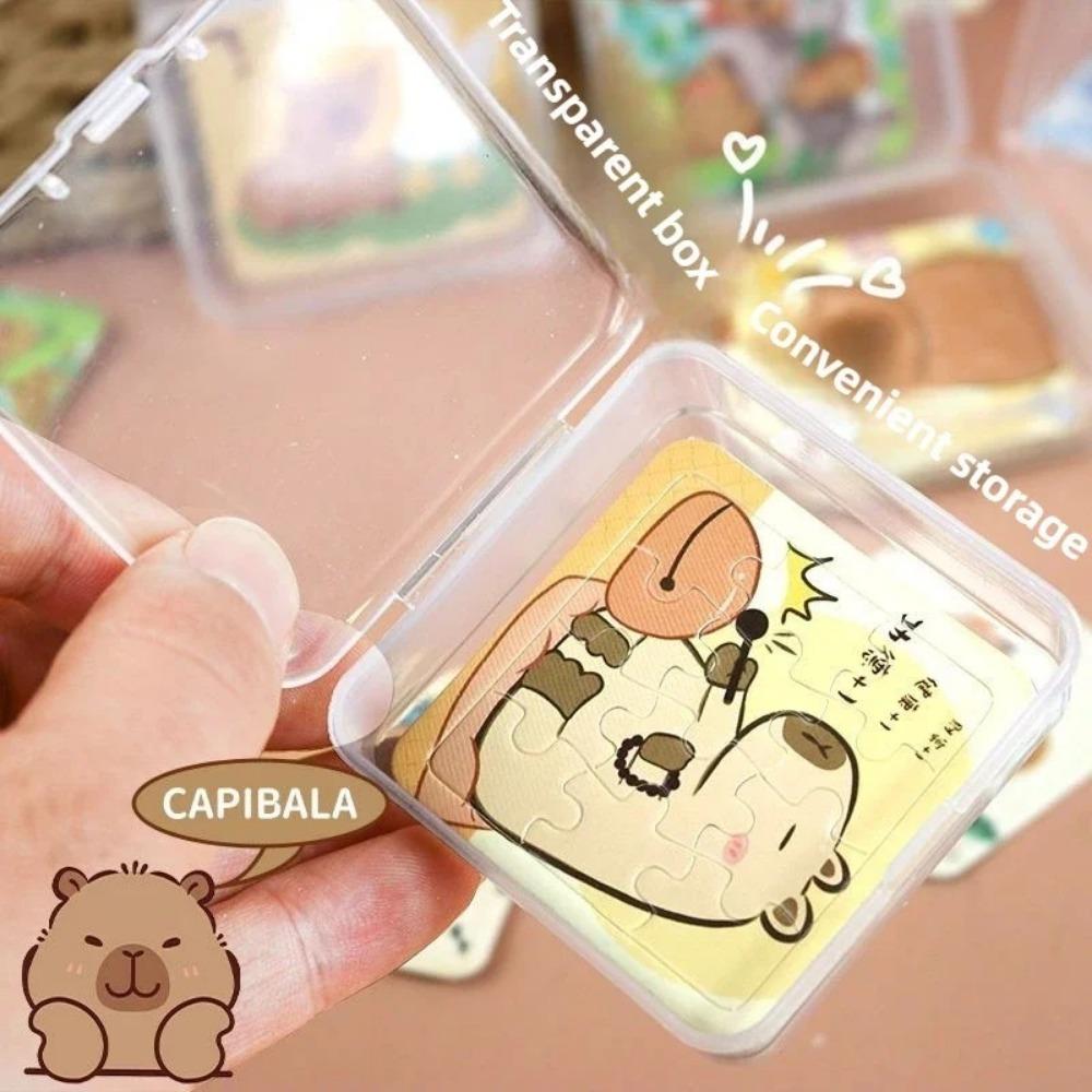 5PCS Animal Educational Toy Capybara Mini Puzzle New Jigsaw Puzzles Party Favors
