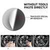 CGLWZ1 4PCS Car Wheel Center Decal Hub Sticker Styling For VW Golf 5 6 7 Polo Passat Tiguan CC Bettle Bora Touran Accessories