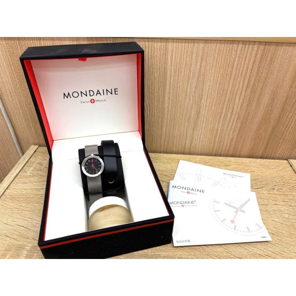 Used MONDAINE Women's Watch Mesh Belt