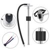 52mm Water Level Gauge With Water Level Sensor 0-190 Ohm Water Tank Level Indicator With Red Backlight 100-500mm Sensor
