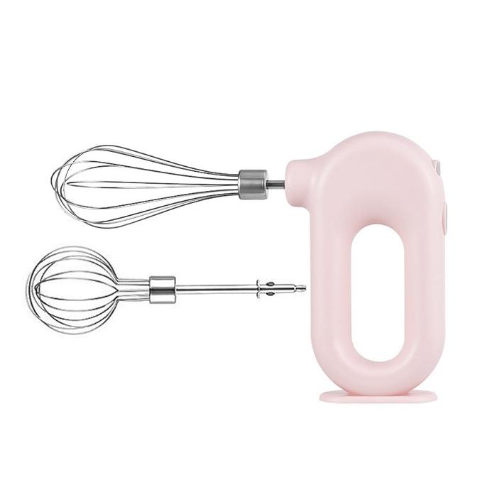 USB Wireless Electric Blender Portable Mixers with 2 Mixing Head Food Mixer Handheld Rechargeable Whisks Dough Stirrer Eggbeater