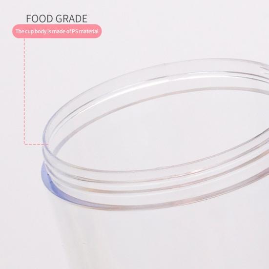 Портативный блендер для коктейлей и смузи, перезаряжаемая соковыжималка объемом 420 мл, бытовая электрическая соковыжималка, беспроводной блендер для смузи