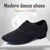 Men's Latin Dance Shoes Heels 2 CM Ballroom Shoes for Men Dancing Standard Practice Dance Shoes