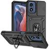 Противоударный чехол Armor для Motorola edge 2024 G PLAY G STYLUS G POWER 4G 5G 2024 2023 2022 Крышка Держатель-кольцо Сдвижная защитная крышка