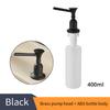 Liquid Soap Dispensers For Kitchen 400ML Bathroom Kitchen Plastic Bottle Sink Replacement Hand Liquid Soap Dispensers Spray 2302