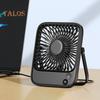 Rechargeable Portable Fan Electric Mini Fan with Brushless Motor 4 Speeds Strong Airflow Low Noise Small Silent Table Fan