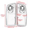 Крышки и Динамики для Мотоциклетных Седельных Сумок 5" X 7" Для Harley Touring Road King Electra Street Glide 2014-2020 Аксессуары из ABS Пластика