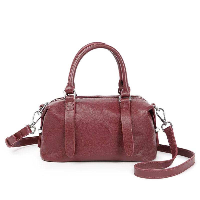 Новая сумка кожаная сумка через плечо простая сумка-подушка из натуральной кожи