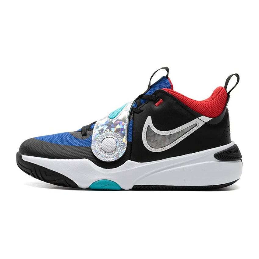 Nike Баскетбольные кроссовки Team Hustle D 11 Низкие Черно-синие Унисекс FJ1390-001