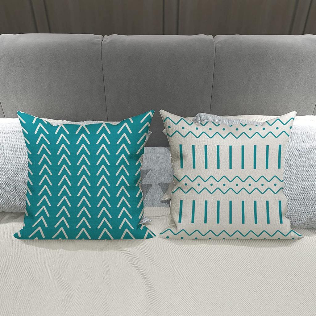 Modern Sofa Pillowcase Outdoor Decoration Linen Pillowcase Decoration Living Room Bedside Pillowcase