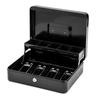 Key style metal cash register clip cash box, portable cash register box, convenience store storage box