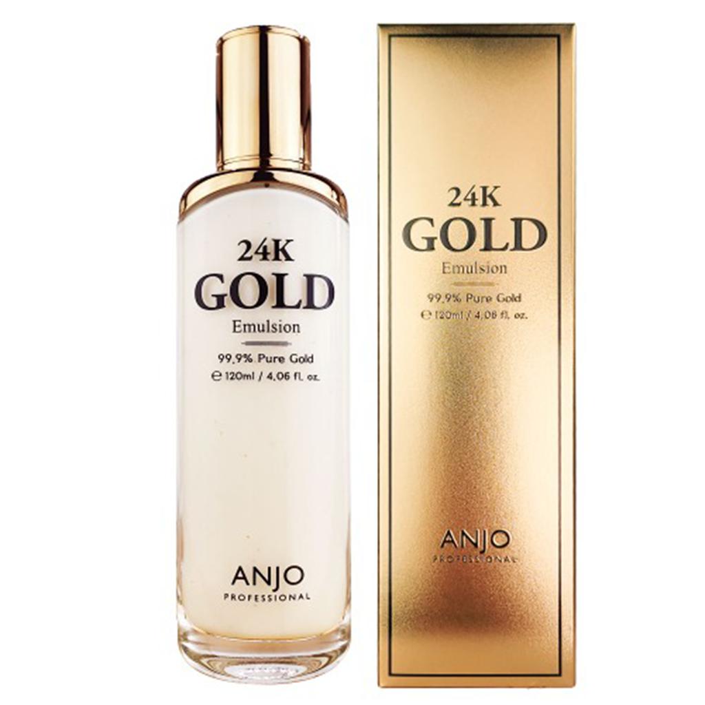 ANJO 24K Gold Тонер, Эмульсия 120мл (3 варианта)