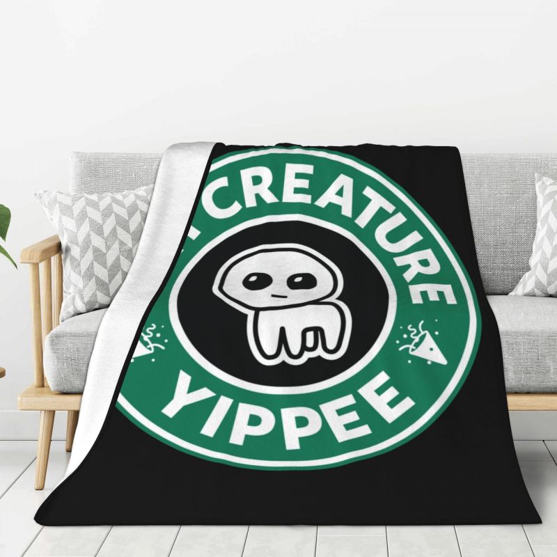 Персонализированные одеяла Yippee Tbh Creature Autism Теплые фланелевые пледы для дома, спальни, дивана