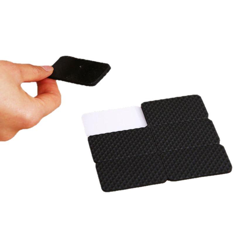 Бесшумные накладки для ножек: Противоскользящие, износостойкие силиконовые накладки для ножек обеденного стула и дивана - защита деревянного пола.