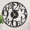 Metal Wall Clock for Home and Hall, Living Room, Bedroom, Office, Antique Big Size Modern Wall Watch for Home Decor ( 50 Cm)